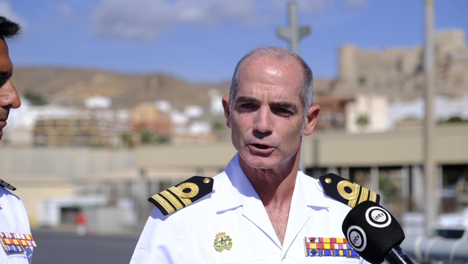 La Fragata Navarra de la Armada Española, visita Almería, en imágenes