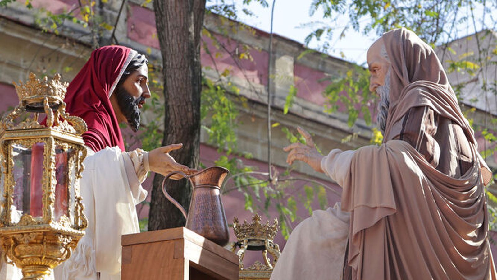 El Señor de Bondad y Misericordia, cuando salía en la jornada del Jueves de Pasión