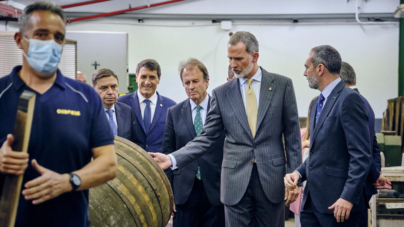Visita del Rey Felipe VI a El Puerto por el 250º aniversario de Osborne