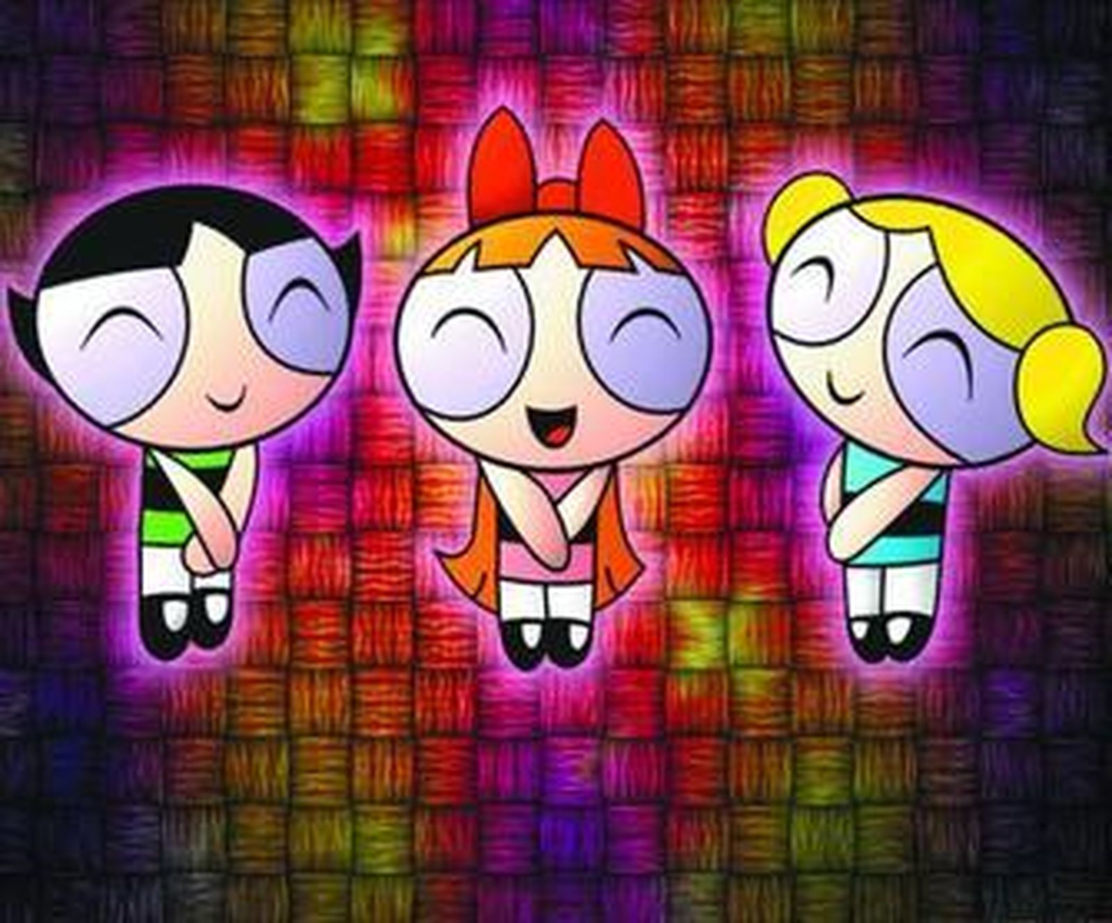 las tres heroínas de la célebre serie de televisión de Cartoon Network