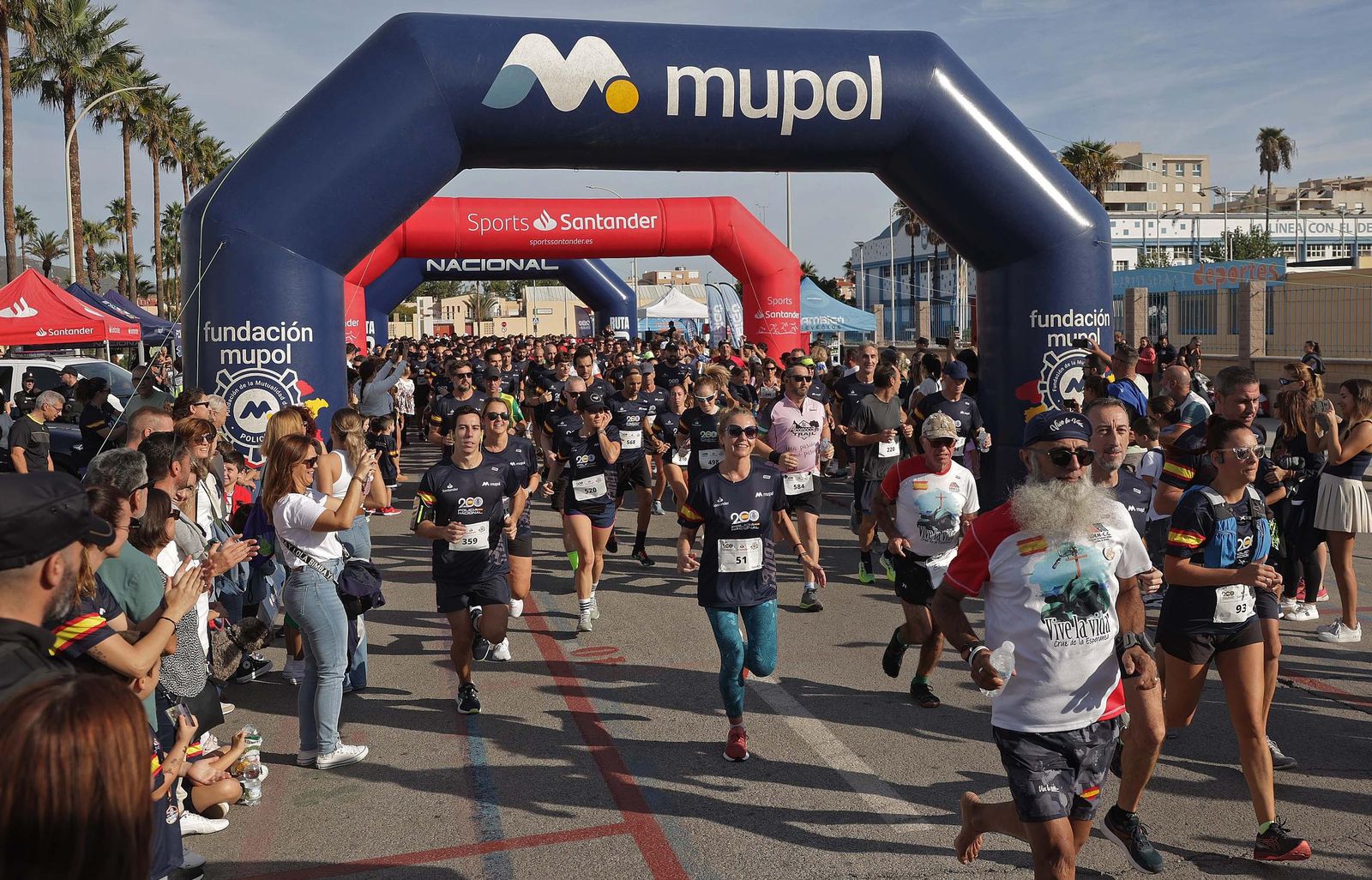 Las fotos de la II Ruta 091 de la Policía Nacional de La Línea