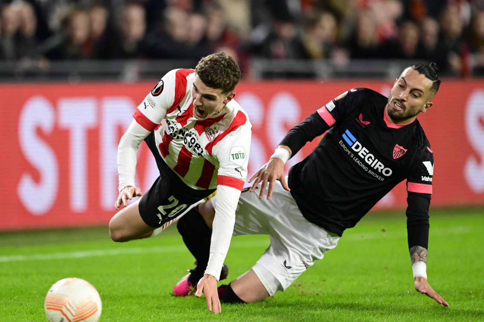 Las fotos del PSV Eindhoven-Sevilla de Europa League