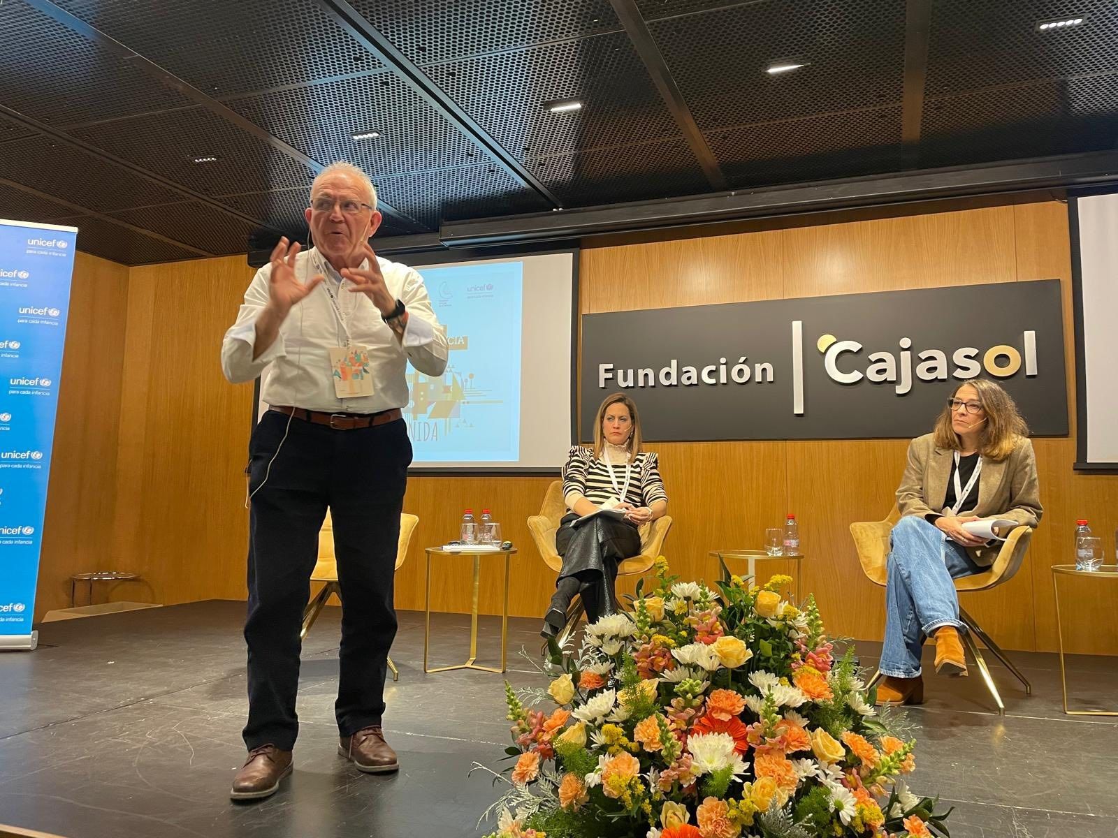 Antonio Bonilla durante su intevención en el foro.