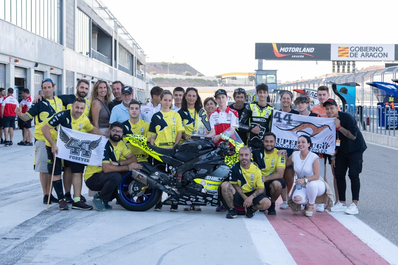 Penúltima prueba para el Equipo Súper Hugo Millán en MotorLand Aragón
