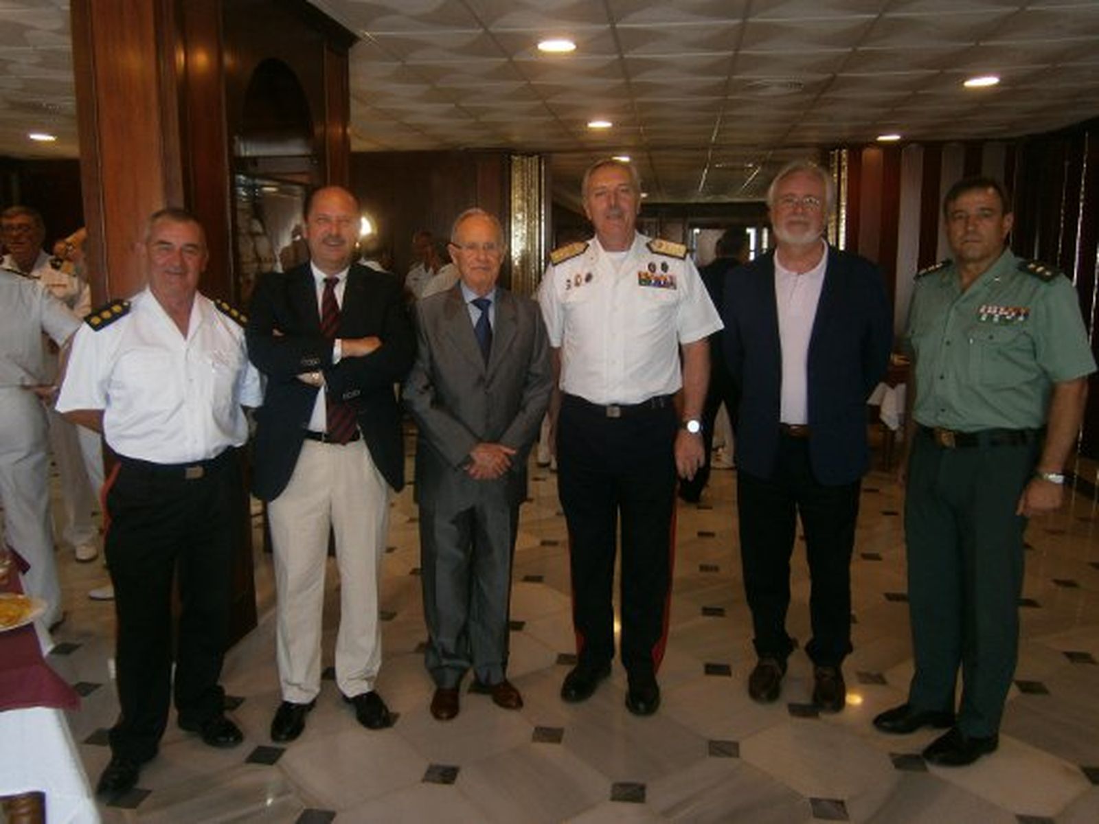 Jorge Ivars, Emilio de la Cruz, José Expósito, Jesús Vicente, Enrique Montiel y Alfonso Rodríguez Castillo.

Foto: Ignacio Casas de Ciria