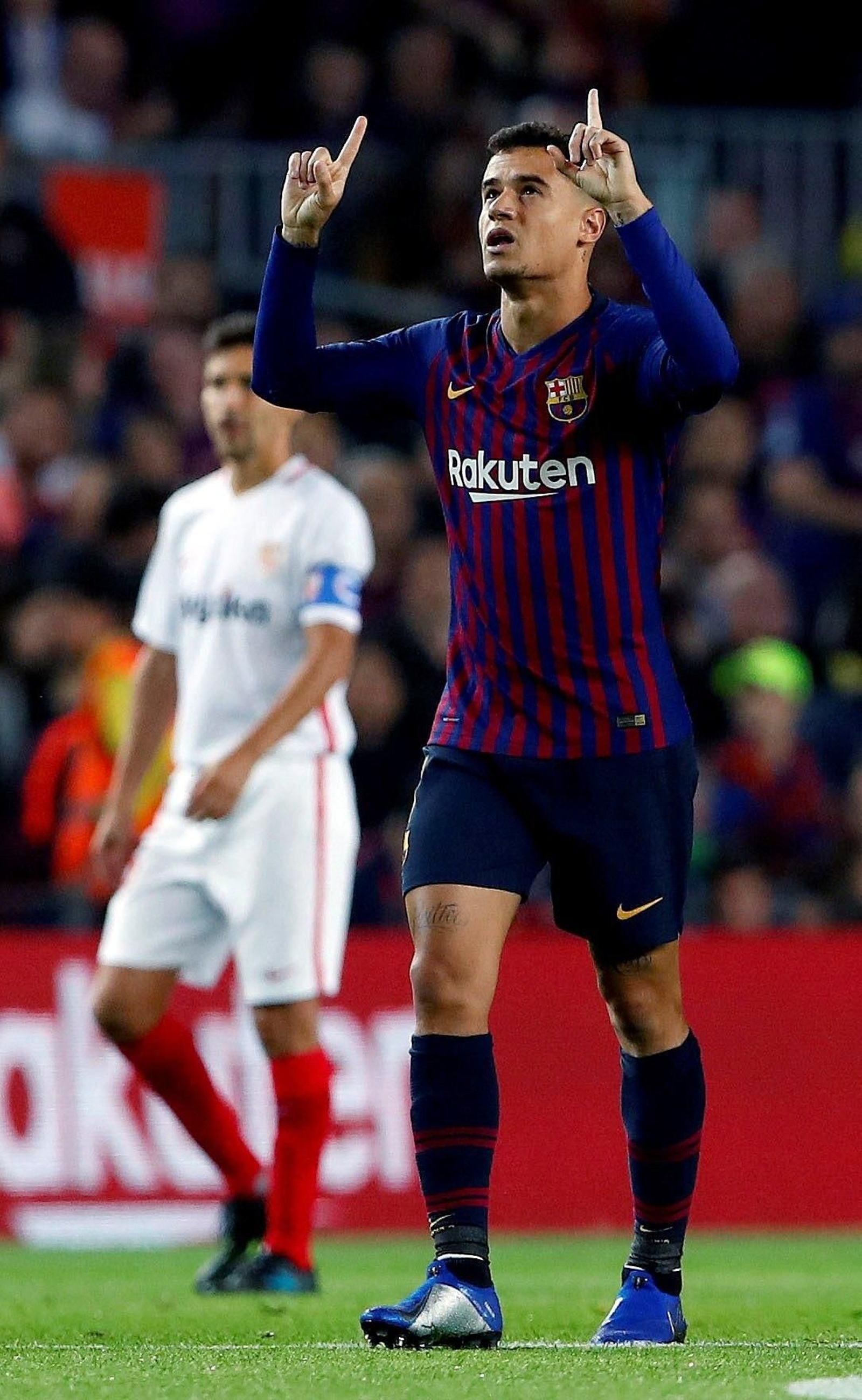 Las imágenes del Barcelona-Sevilla