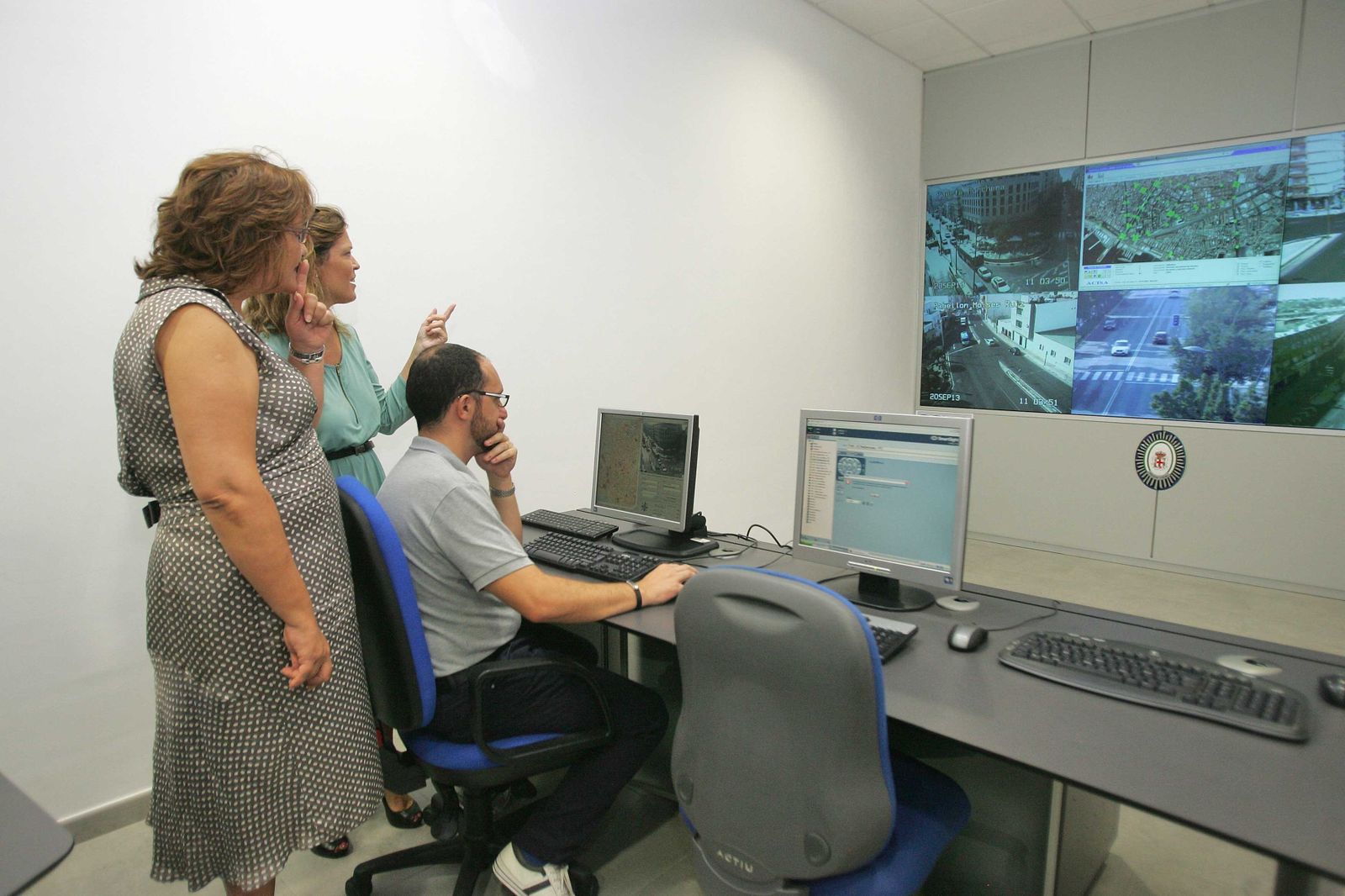 Imagen de archivo de la actual Central de Control de Tráfico.