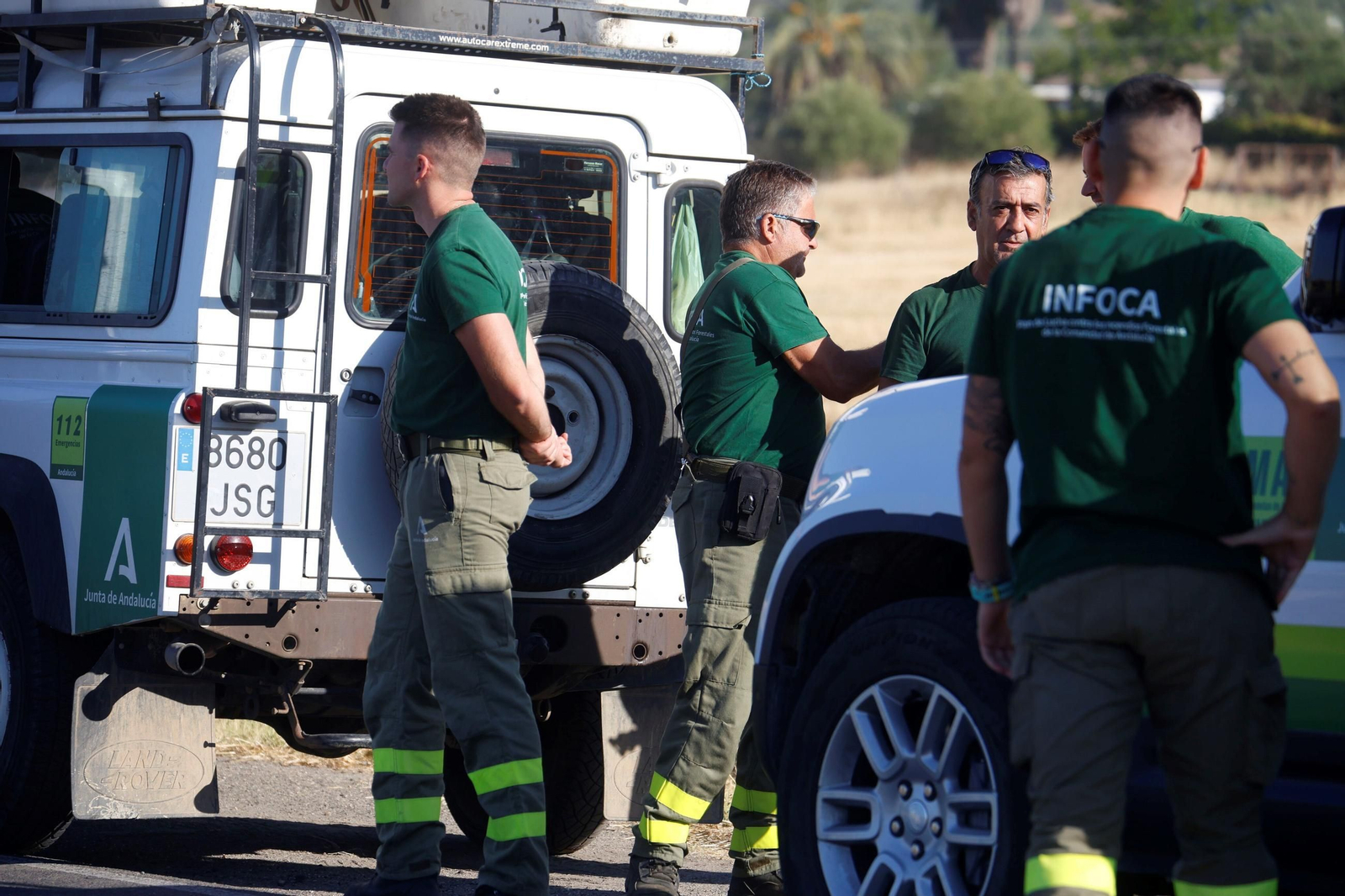 Las imágenes del incendio forestal de la Sierra de Córdoba