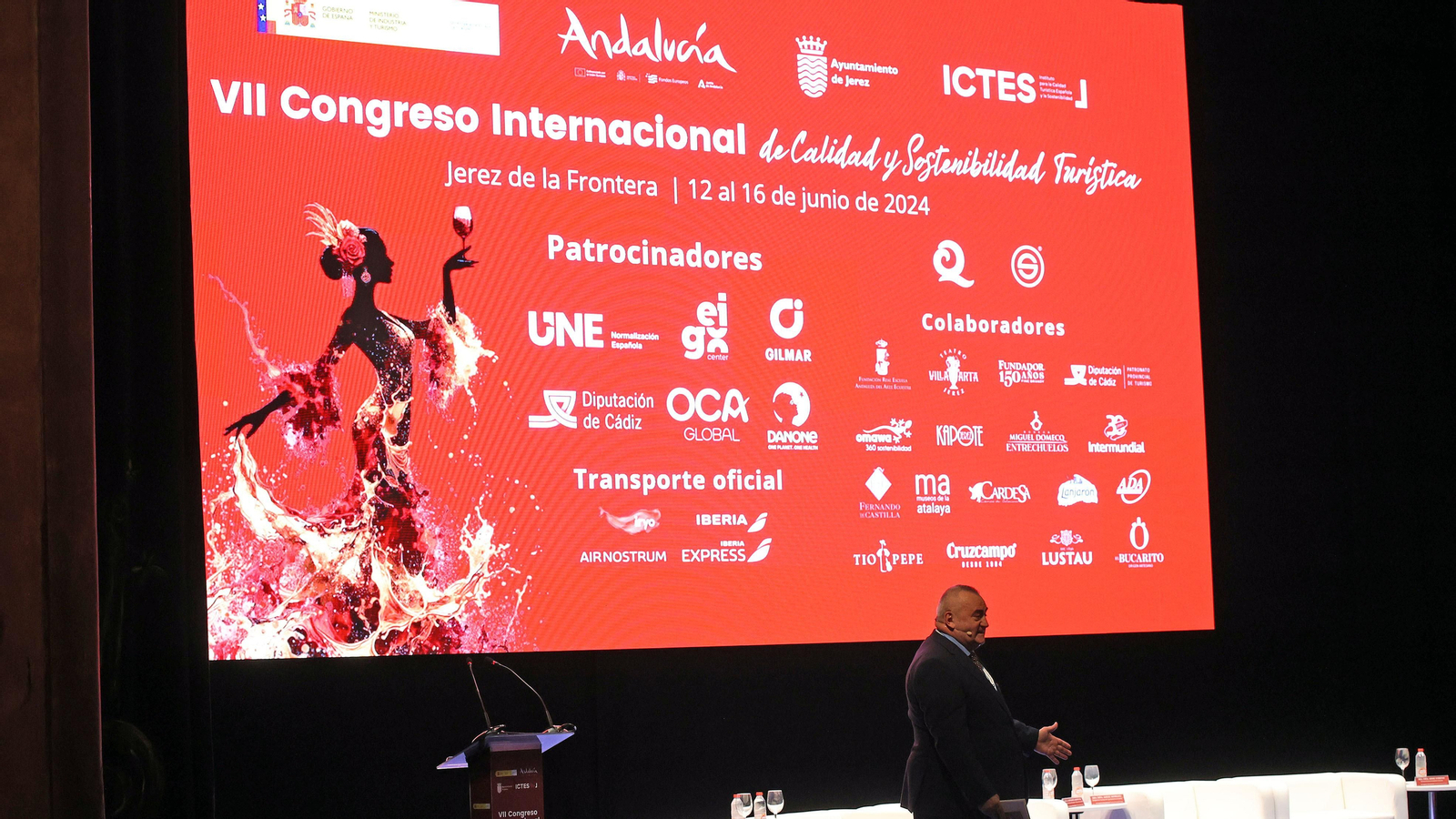 Inauguración del VII Congreso Internacional de Calidad y Sostenibilidad Turística en Jerez