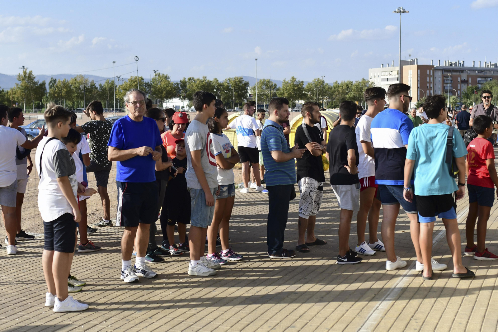 Entrenamiento de la selección sub-21 en El Arcángel