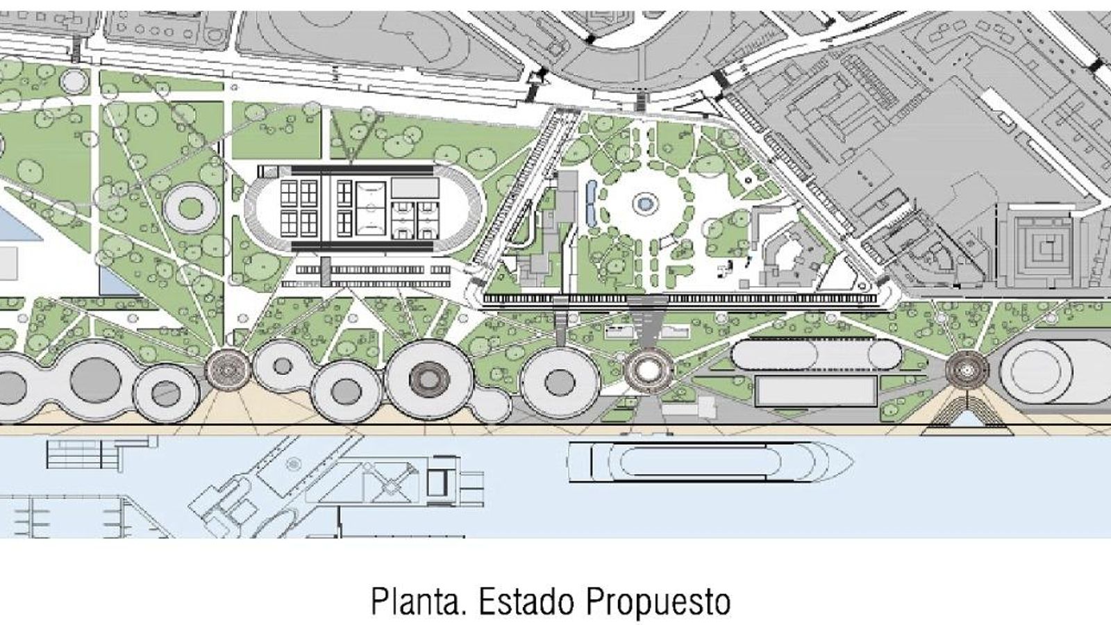 Imagen del proyecto de soterramiento de la Avenida de Hispanoamérica.