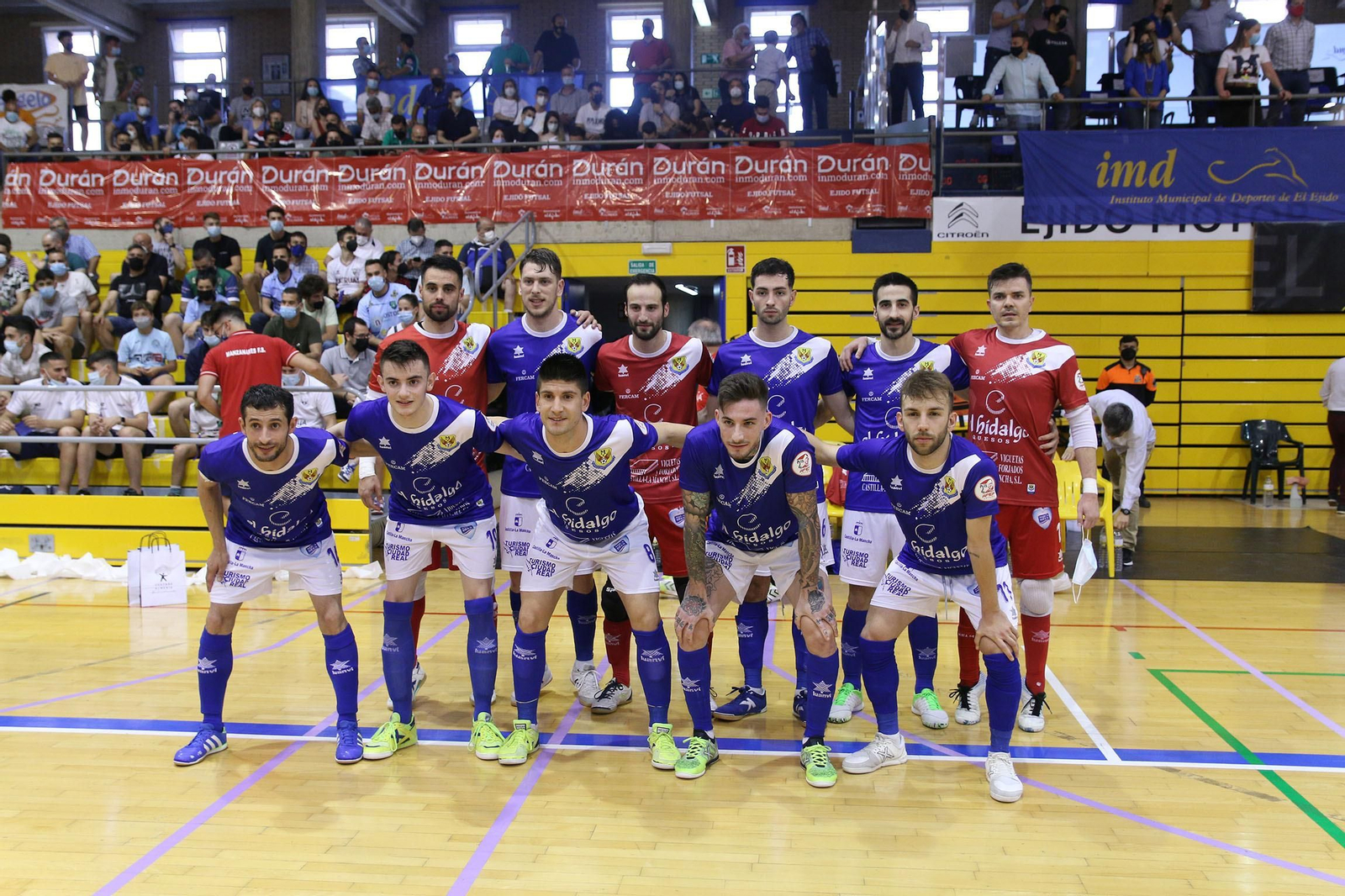 Fotogalería del primer partido de ascenso a Primera División EJIDO FUTSAL-MANZANARES