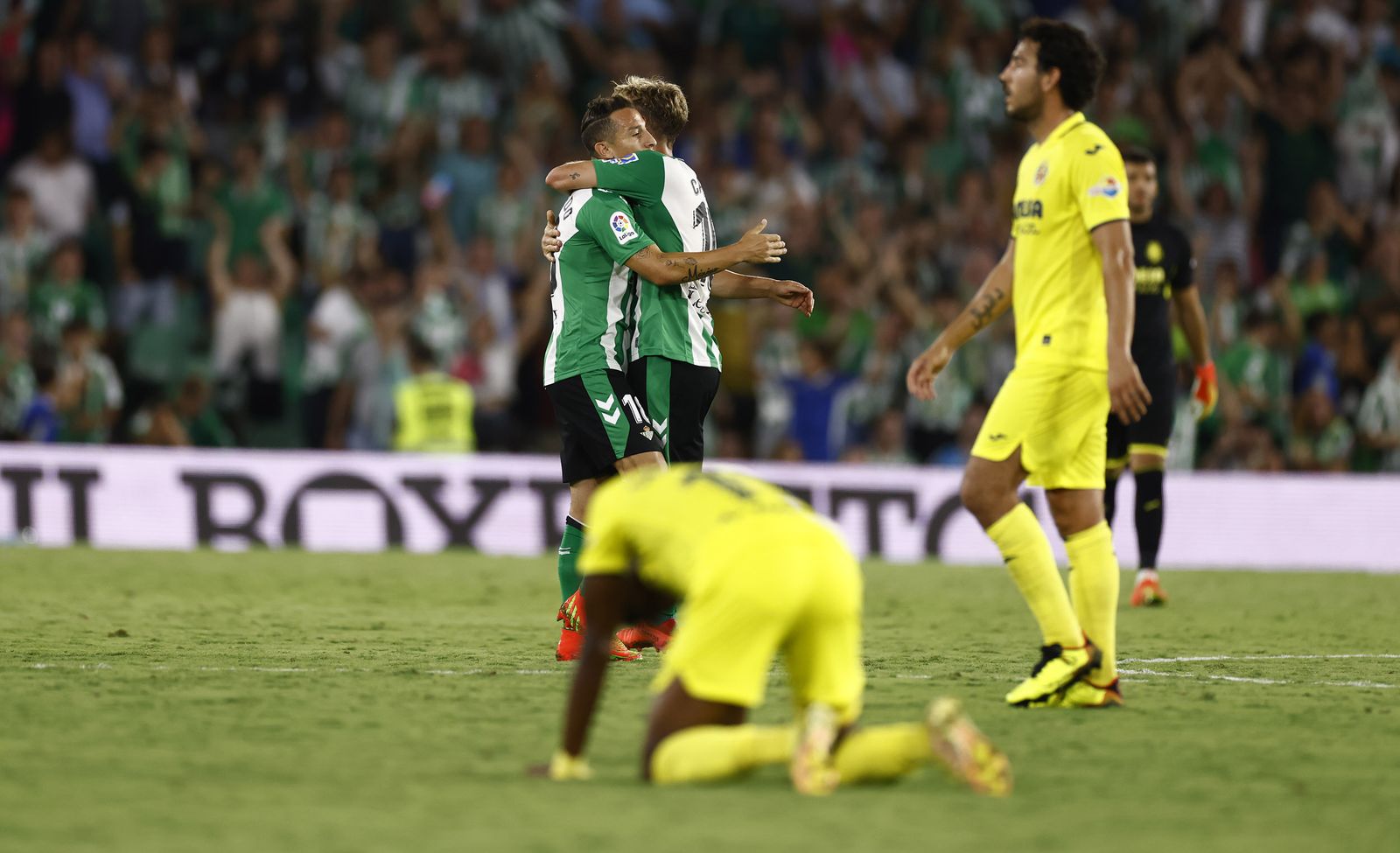 las imágenes del Betis-Villarreal