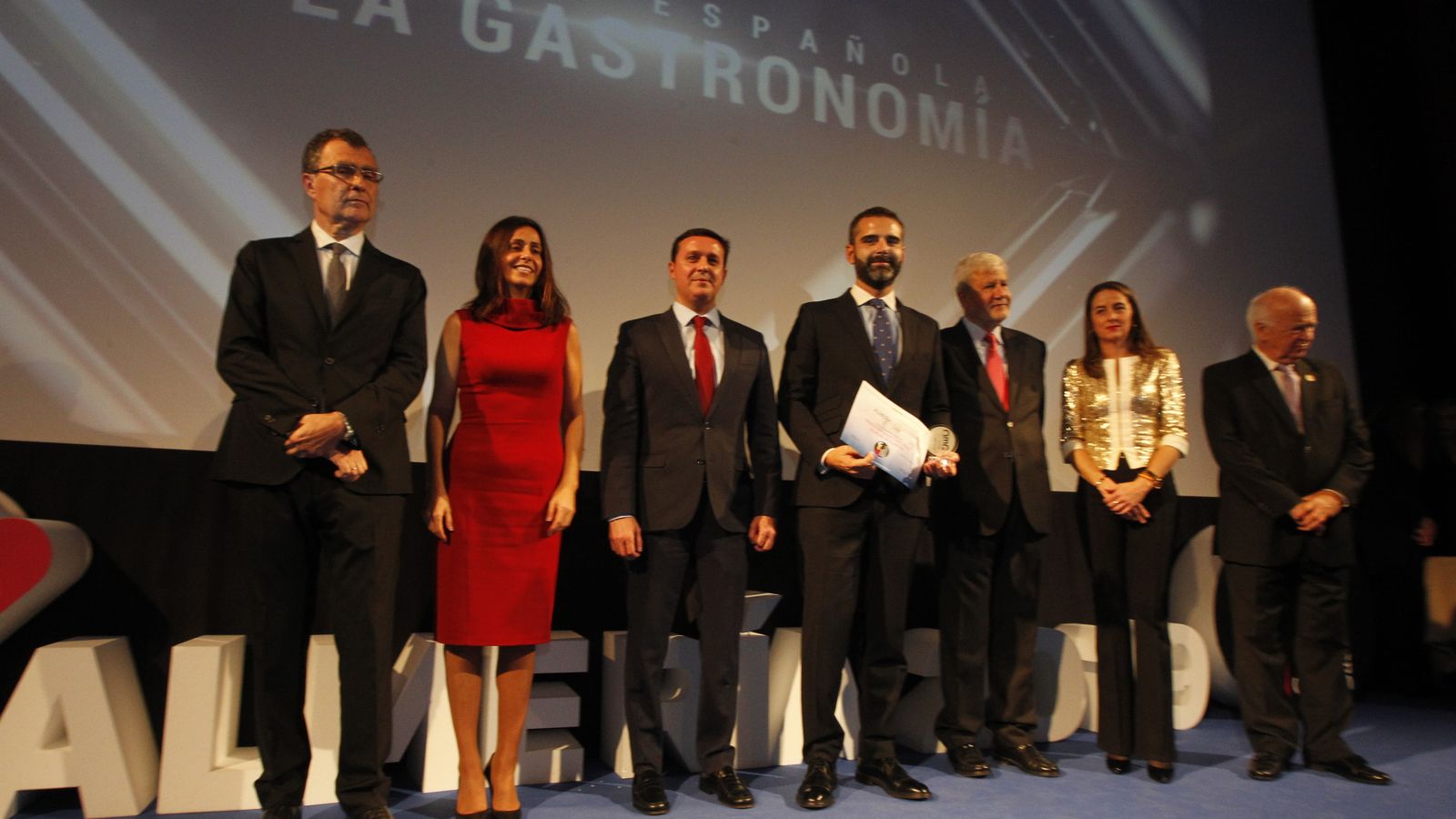 Las autoridades de Almería, del CEG y de Murcia.