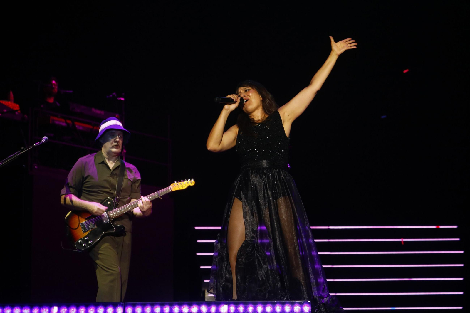 La cantante del grupo Amaral, Eva Amaral, en el Córdoba Live.