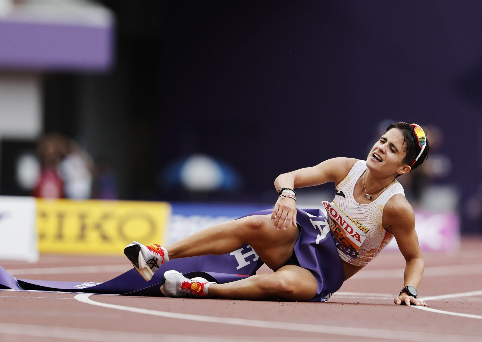 Las mejores imágenes del nuevo oro de María Pérez