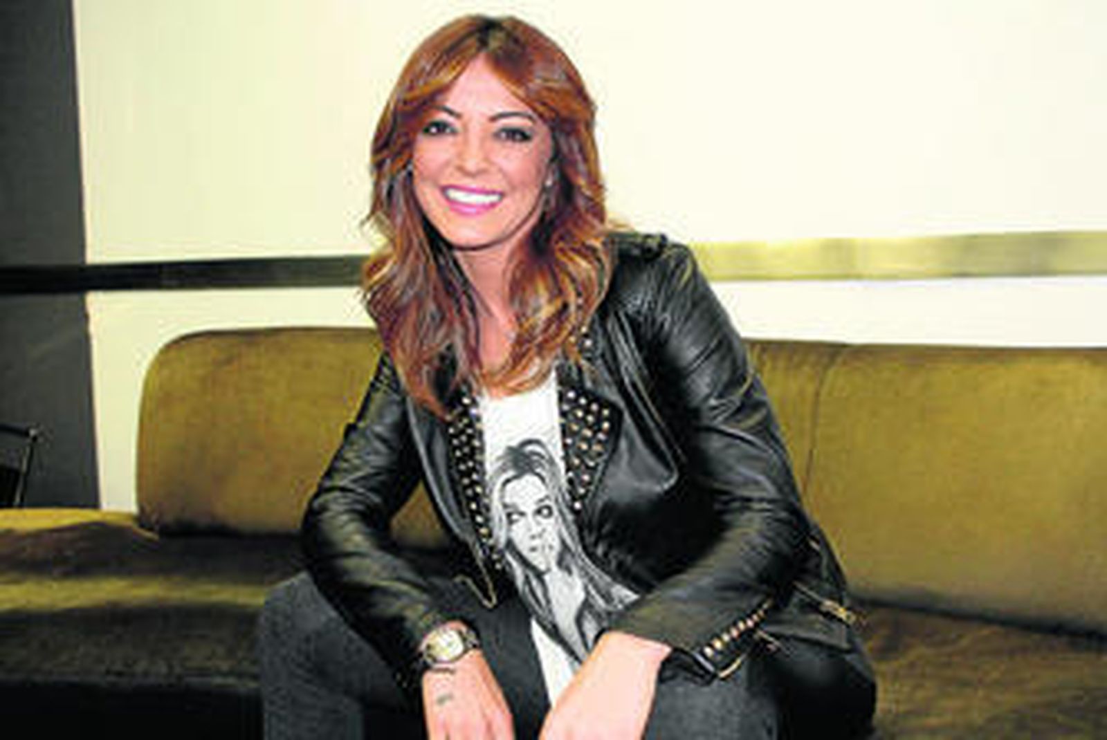 Mercedes Trujillo, Merche, posando para el objetivo de 'Diario de Cádiz' en uno de sus últimos viajes promocionales a la provincia.