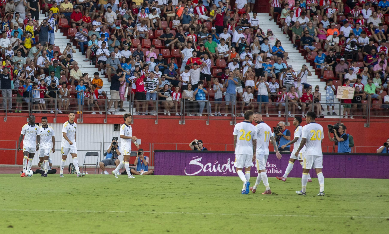 Las mejores imágenes del partido amistos entre UD Almería y el Al-Nassr