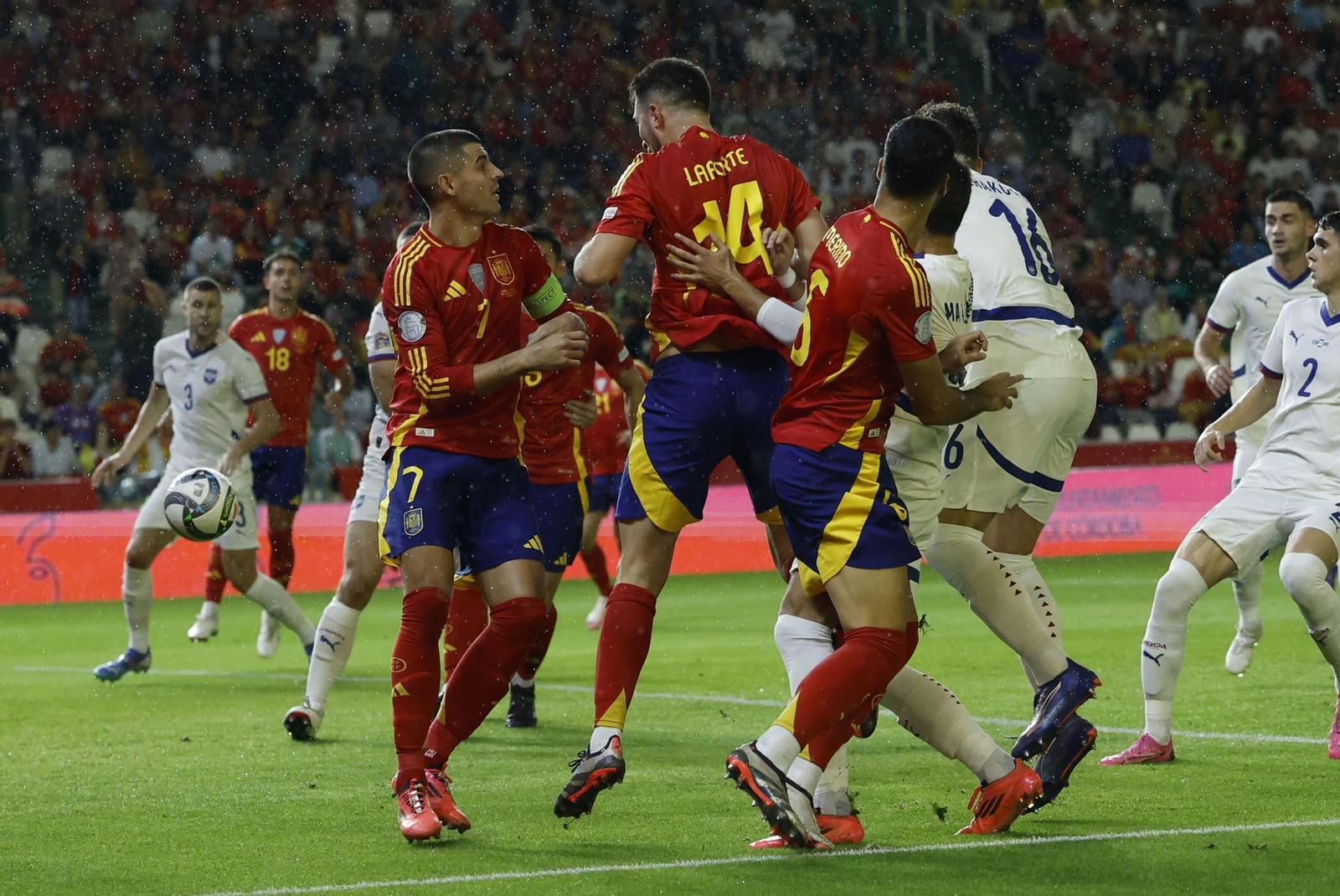 Las fotos del España - Serbia en Córdoba