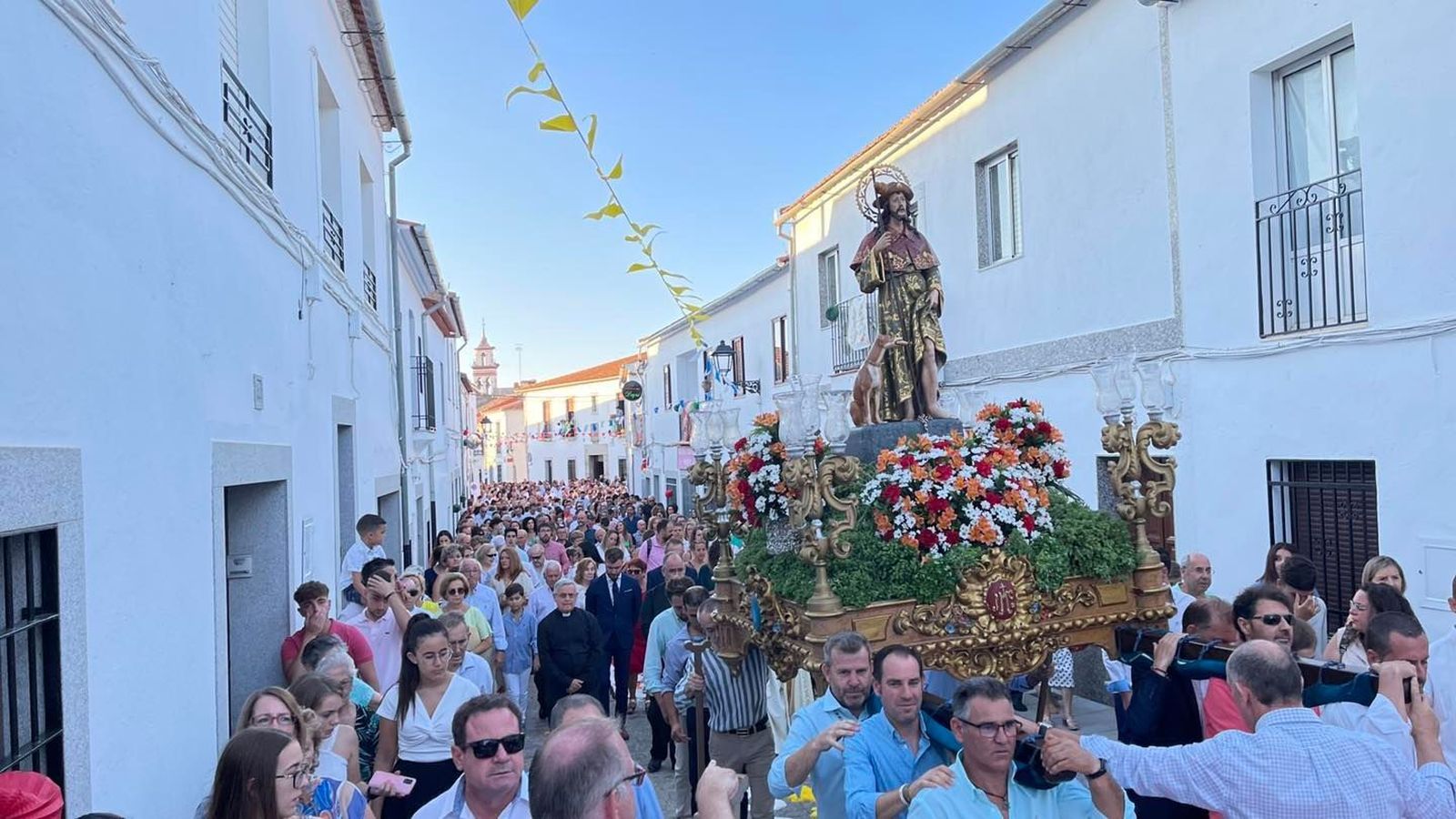 Las mejores imágenes de la celebración de San Roque en Dos Torres