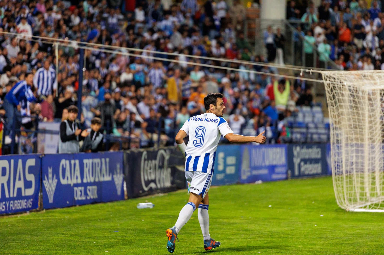 Imágenes del partido entre el Recre y la Segoviana