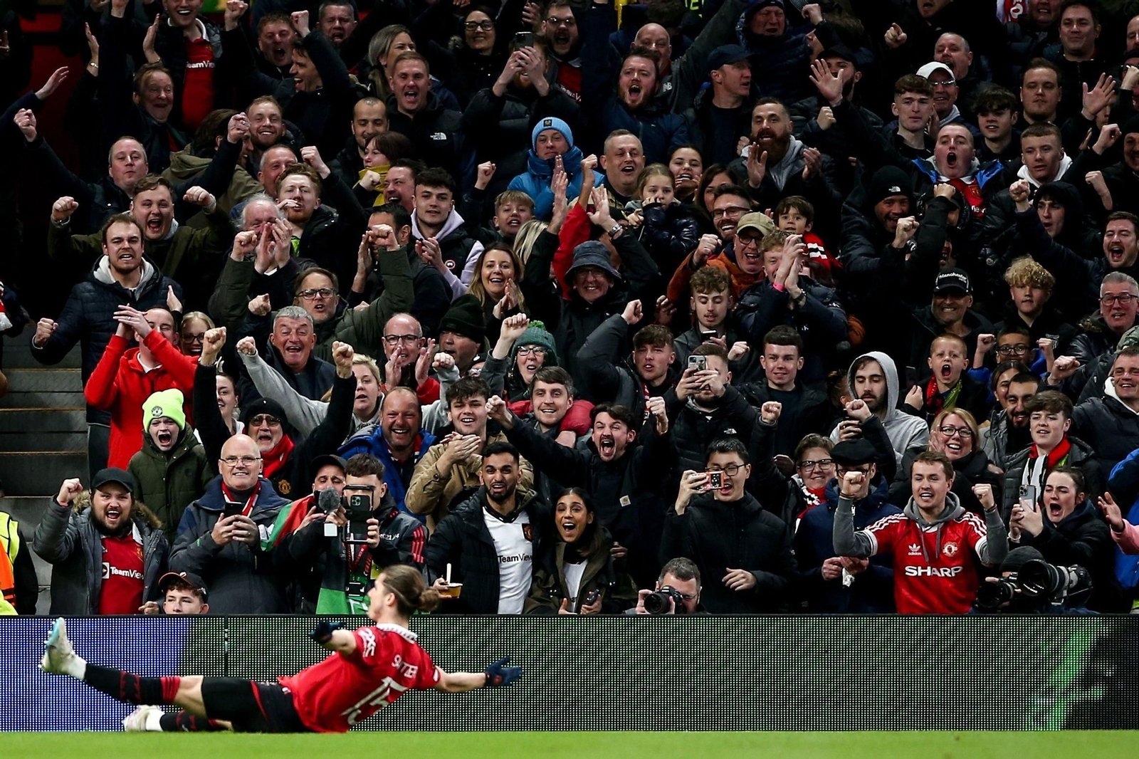 Las fotos del Manchester United - Sevilla