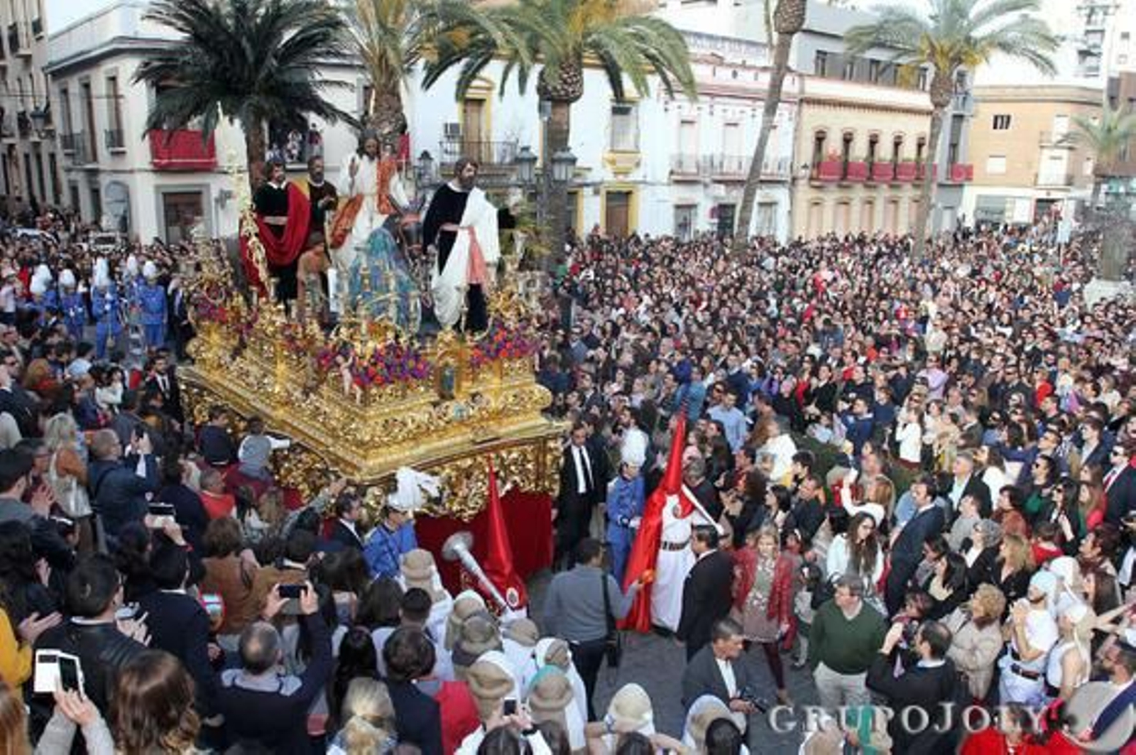 La Borriquita. / A. Domínguez