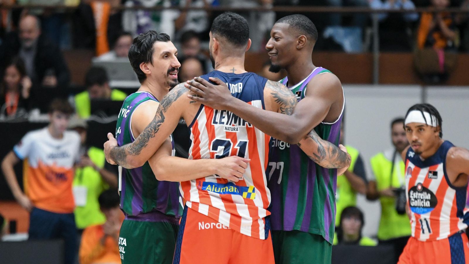 El Leyma Coruña-Unicaja, en fotos