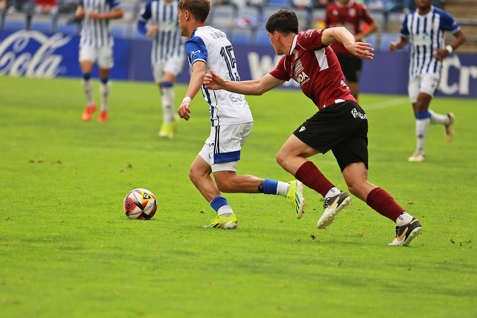 Imágenes del encuentro entre el Recreativo de Huelva y la AD Mérida