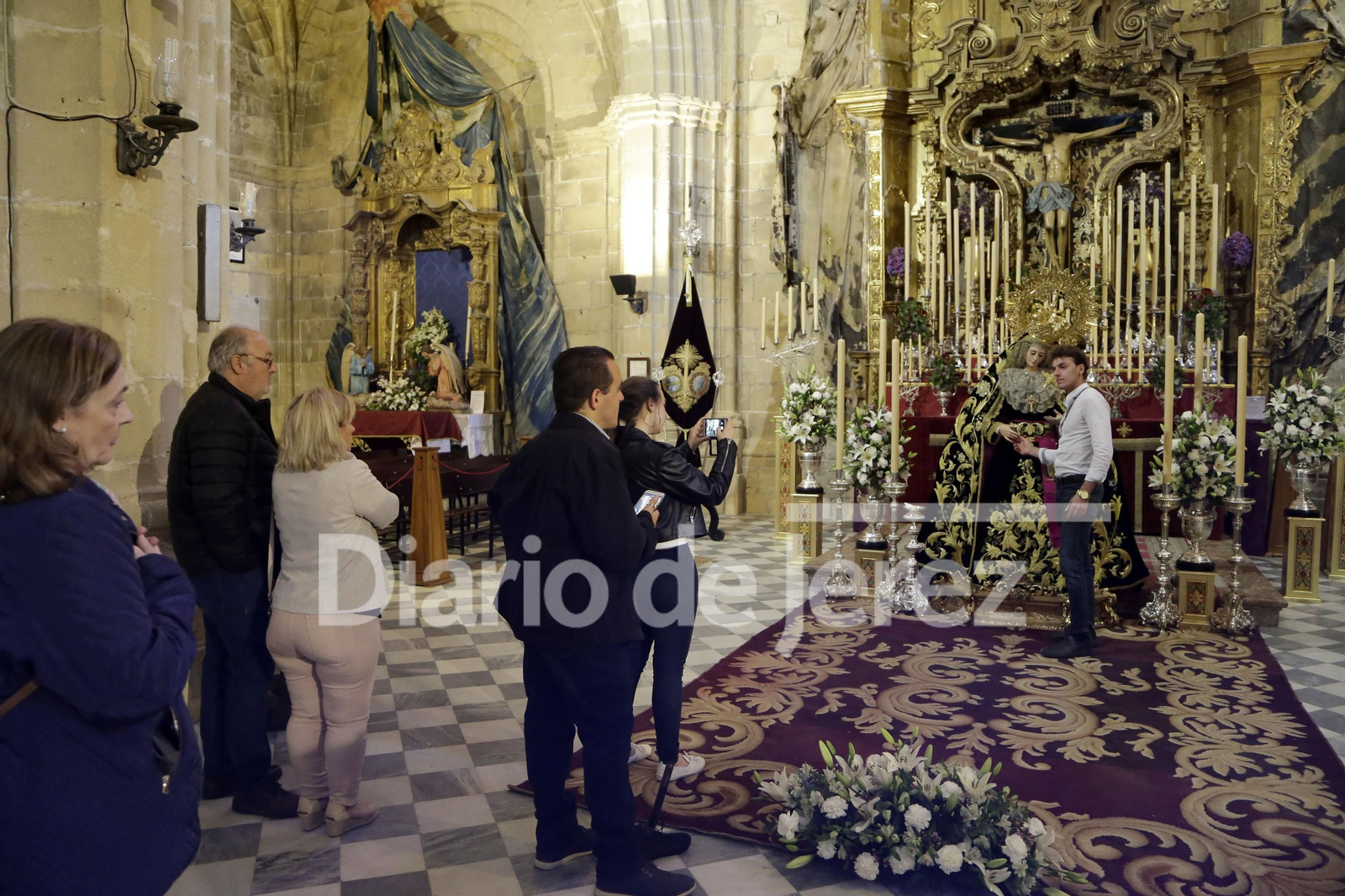 Algunos besamanos y besapies éste domingo en Jerez
