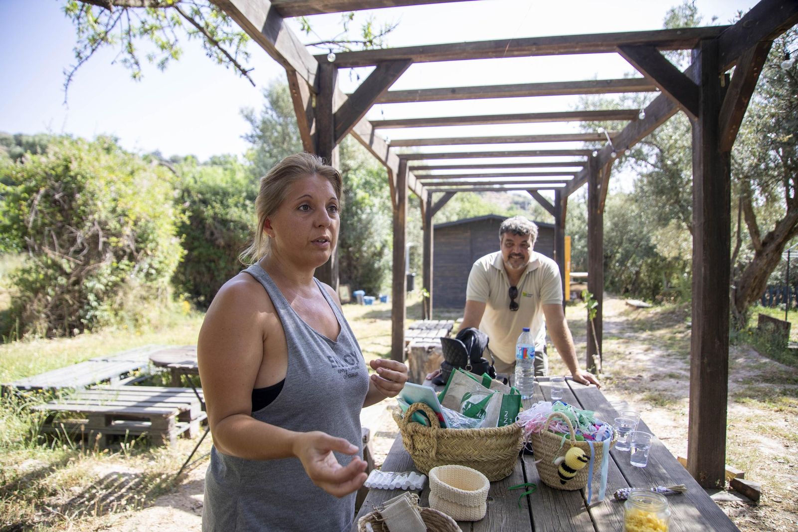El jardin de lavandas en Benecid