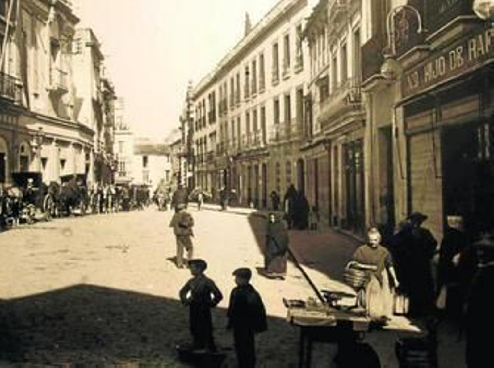 Una de las imágenes de principios del siglo XX que pueden contemplarse en la muestra.