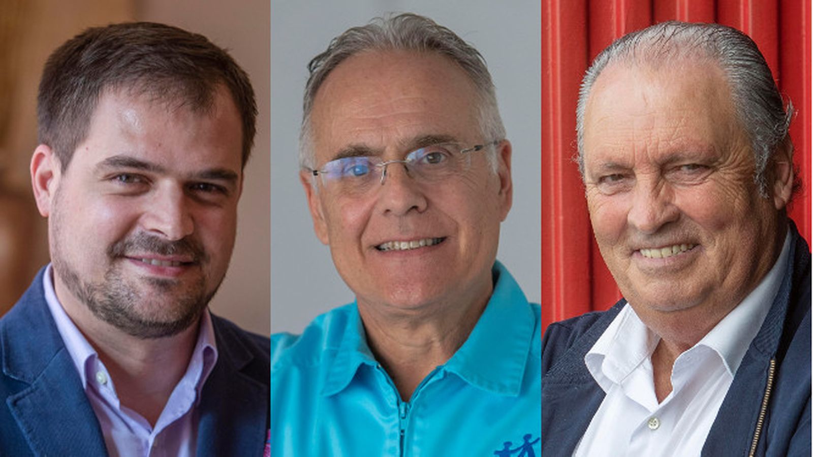 Ignacio Padial, Juan Antonio Lobato y Juan Gámez representarán a Melchor, Gaspar y Baltasar, respectivamente.