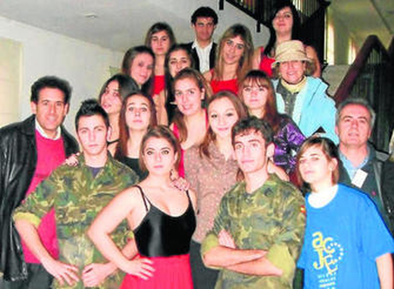 Los alumnos del Abdera fueron los primeros en 'Construyendo Europa'.