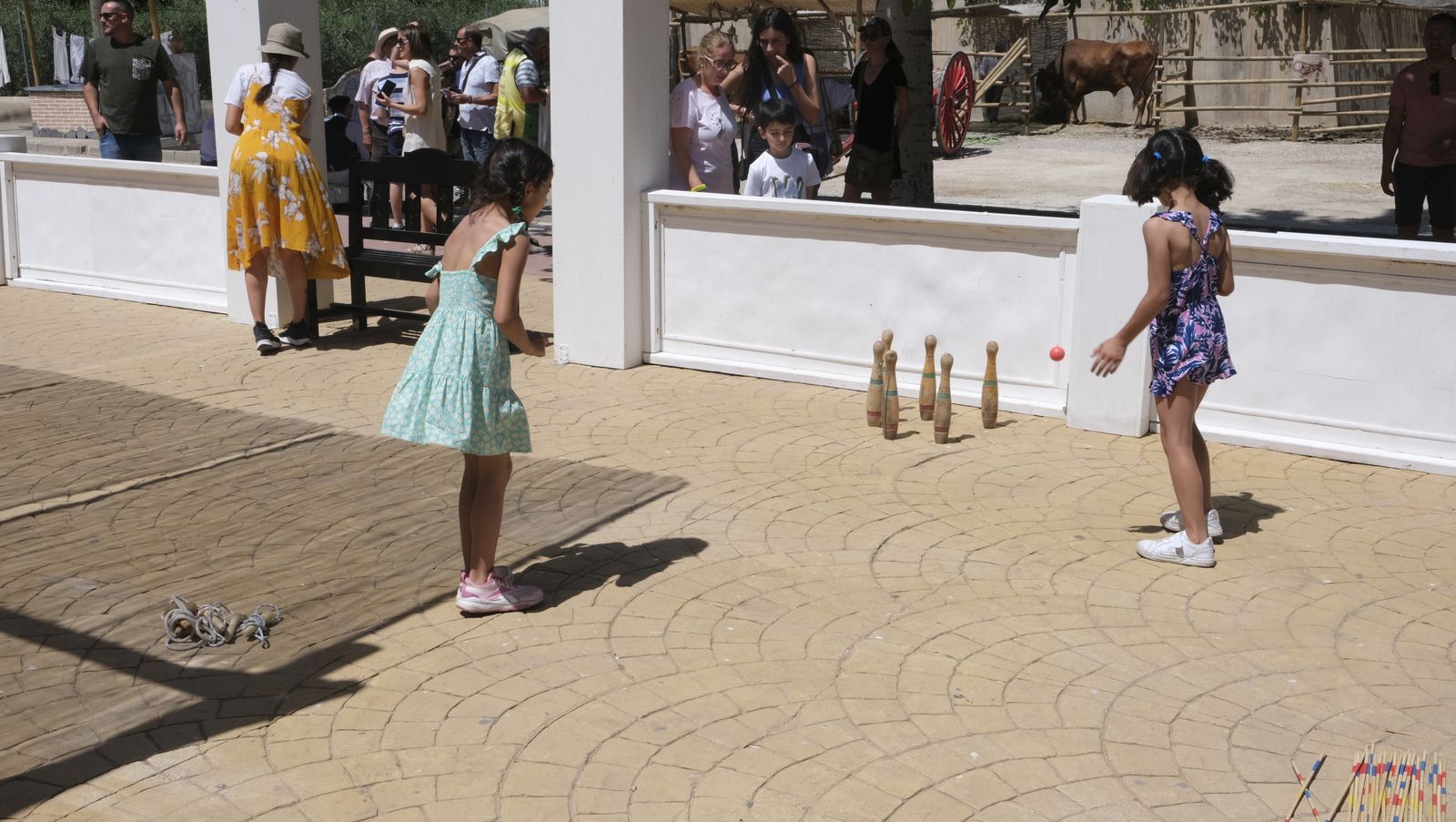 Imágenes de la recreación histórica Canteros y Caciques de Macael