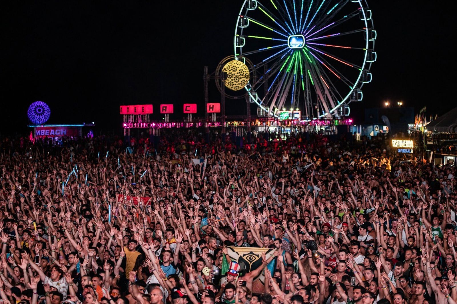 El festival Dreambeach en la playa de Palomares y Villaricos.