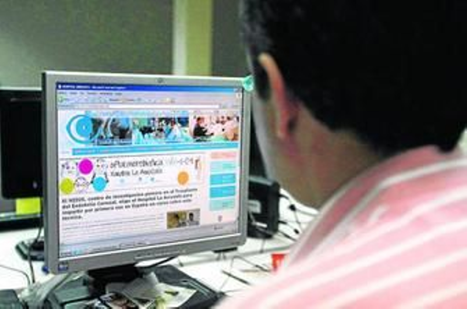 Página premiada por el certamen de la Cámara de Comercio.