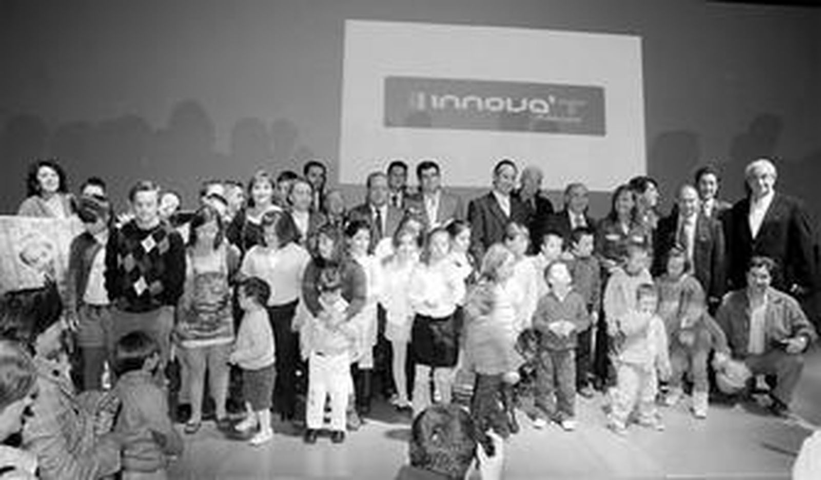 Un momento de la presentación ayer del calendario.