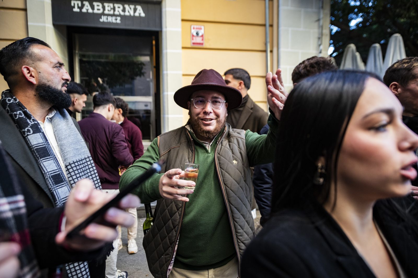 Imágenes del ambiente navideño del 24 de diciembre en Jerez