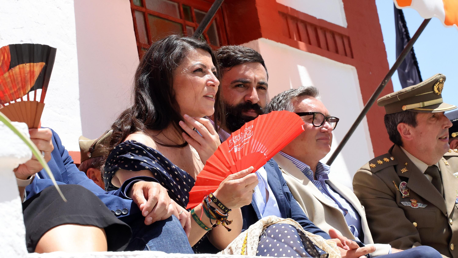 Olona acudió este viernes a la entrega del Caballo de Oro en Sementales.