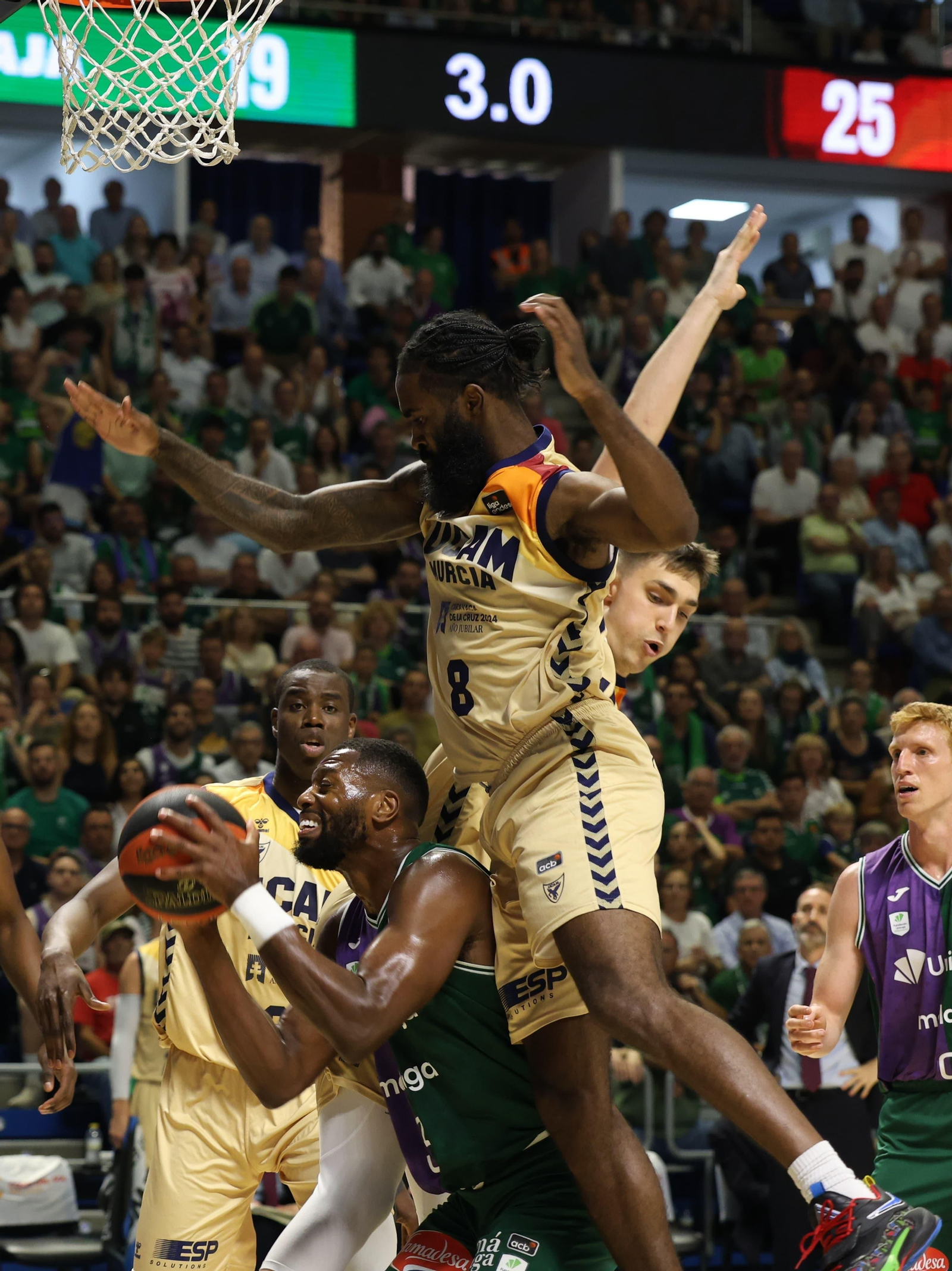 Fotos del Unicaja - UCAM Murcia