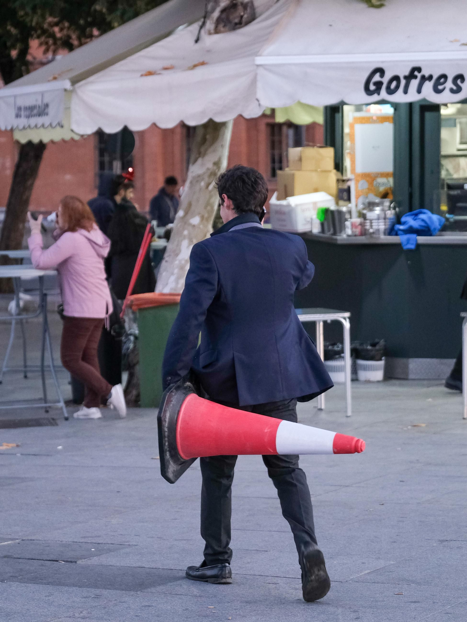 Imágenes de como amanece Sevilla el día de año nuevo de 2025