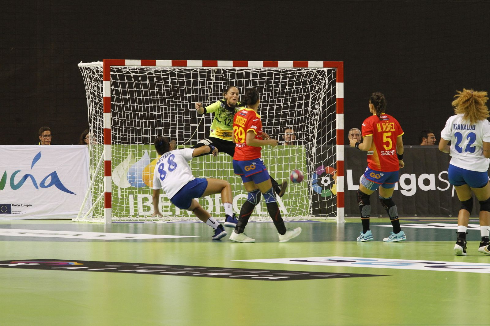 Fotogalería España-Grecia. Balonmano Femenino, fase clasificación Euro 2020