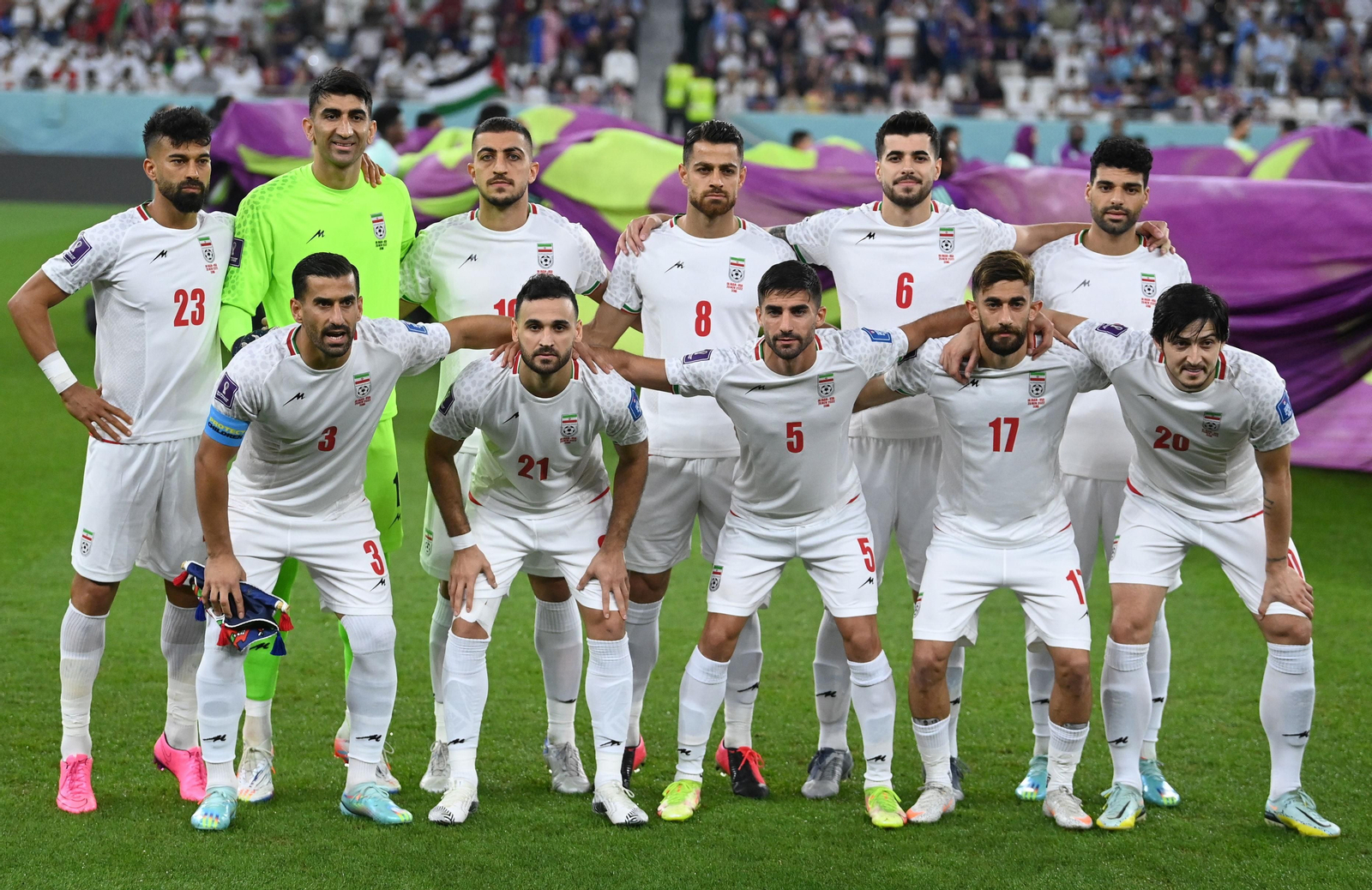 Las imágenes del Irán - Estados Unidos del Mundial de Qatar