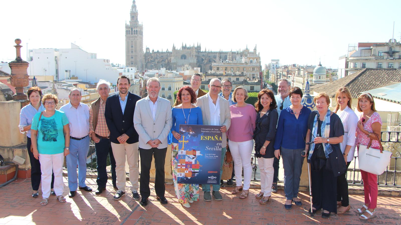 Presentación del X Encuentro de Casas Regionales y Provinciales de Sevilla.