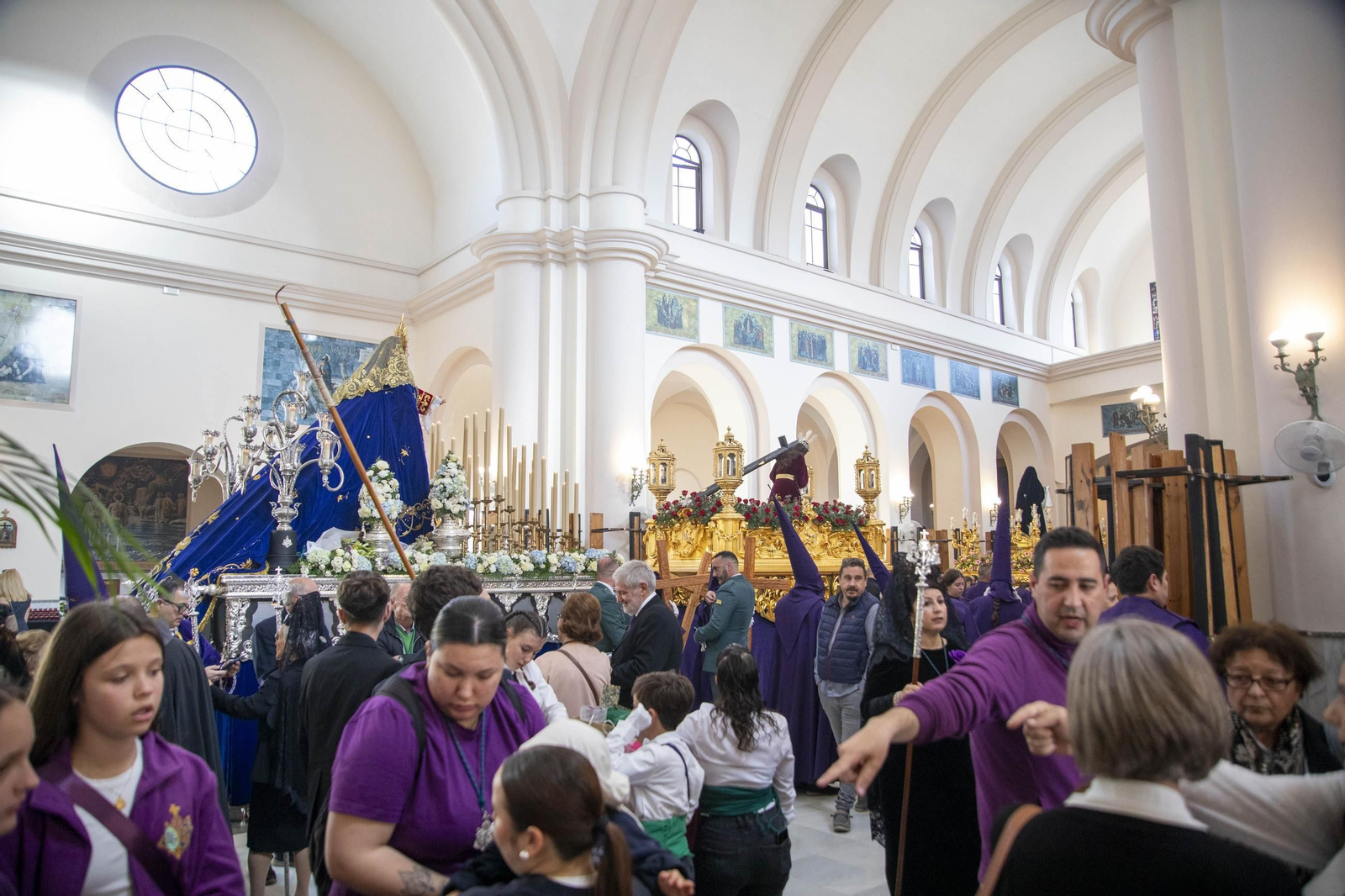 Encuentro en la Semana Santa de Almería 2025
