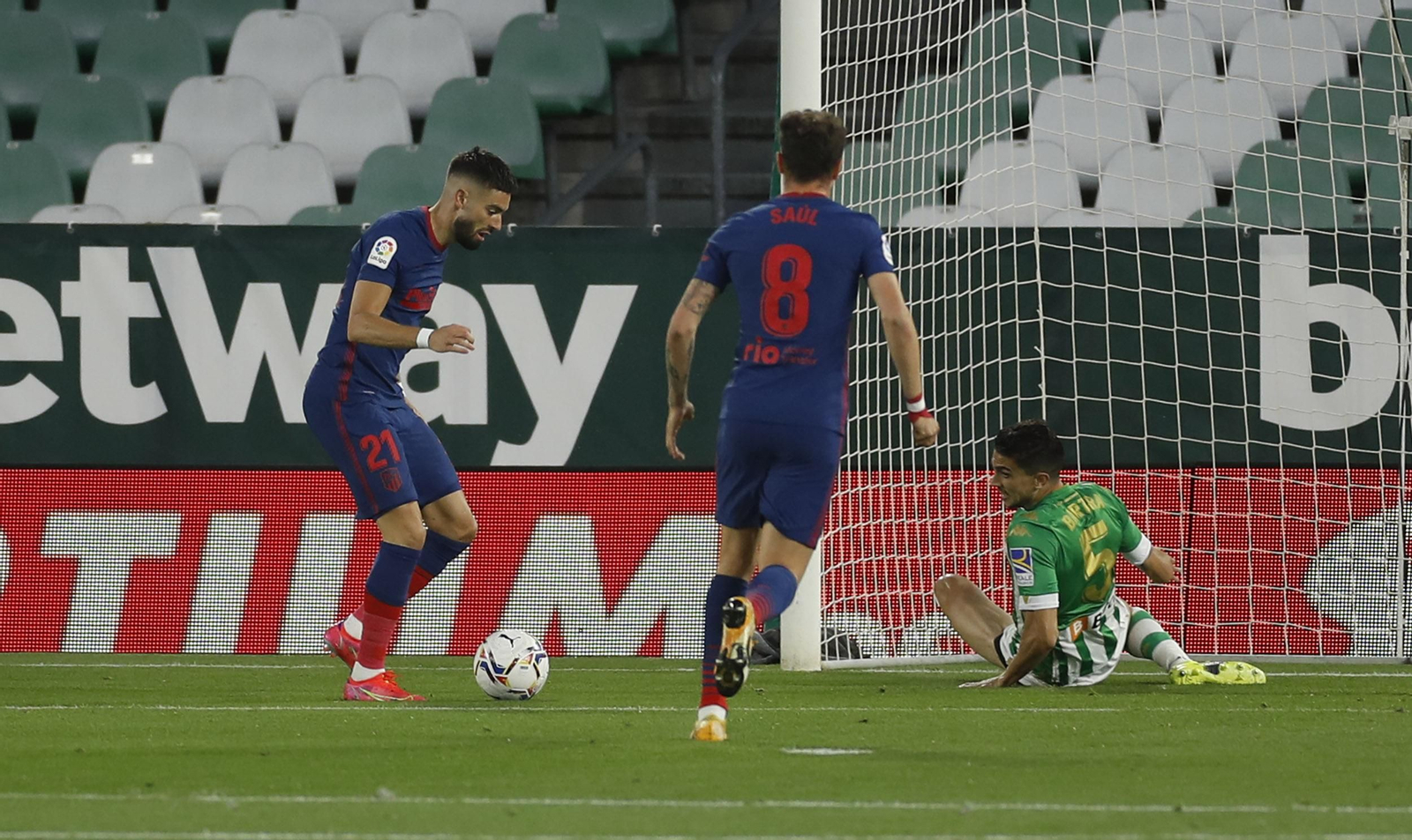 Las imágenes del Betis-Atlético de Madrid