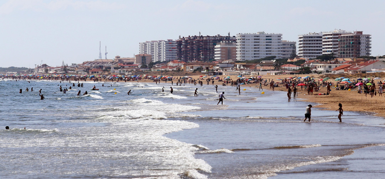 Playa de Punta Umbría.