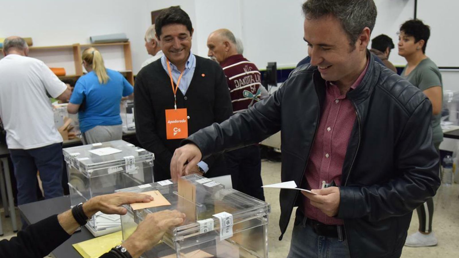 Guillemo Díaz, número uno de Cs al Congreso.