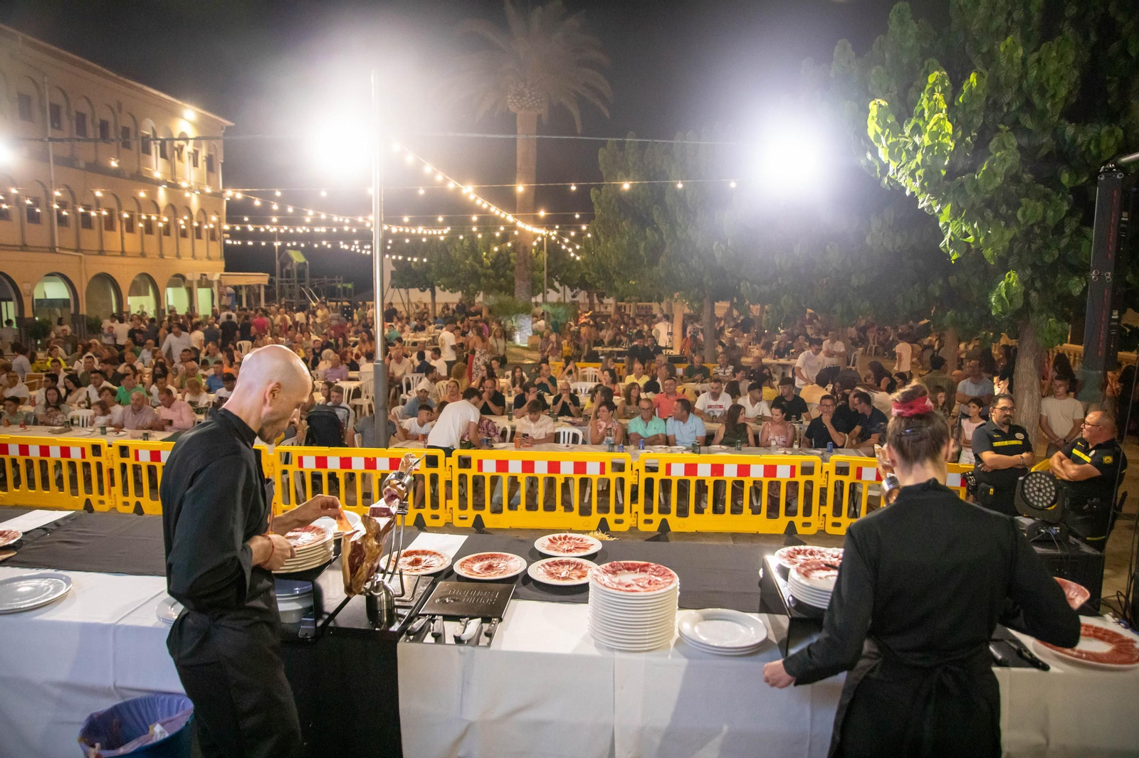 Concurso de cortadores de jamón en Serón, en imágenes